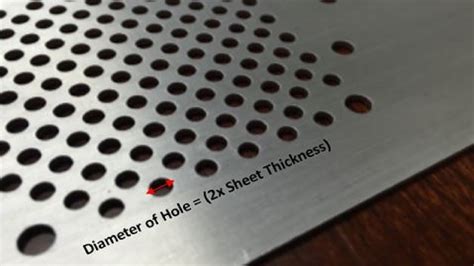 minimum hole to edge distance sheet metal|sheet metal fabrication design guide.